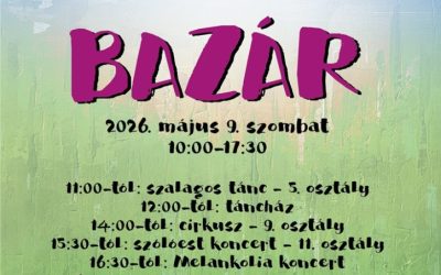 TAVASZI BAZÁR   2026. május 9.